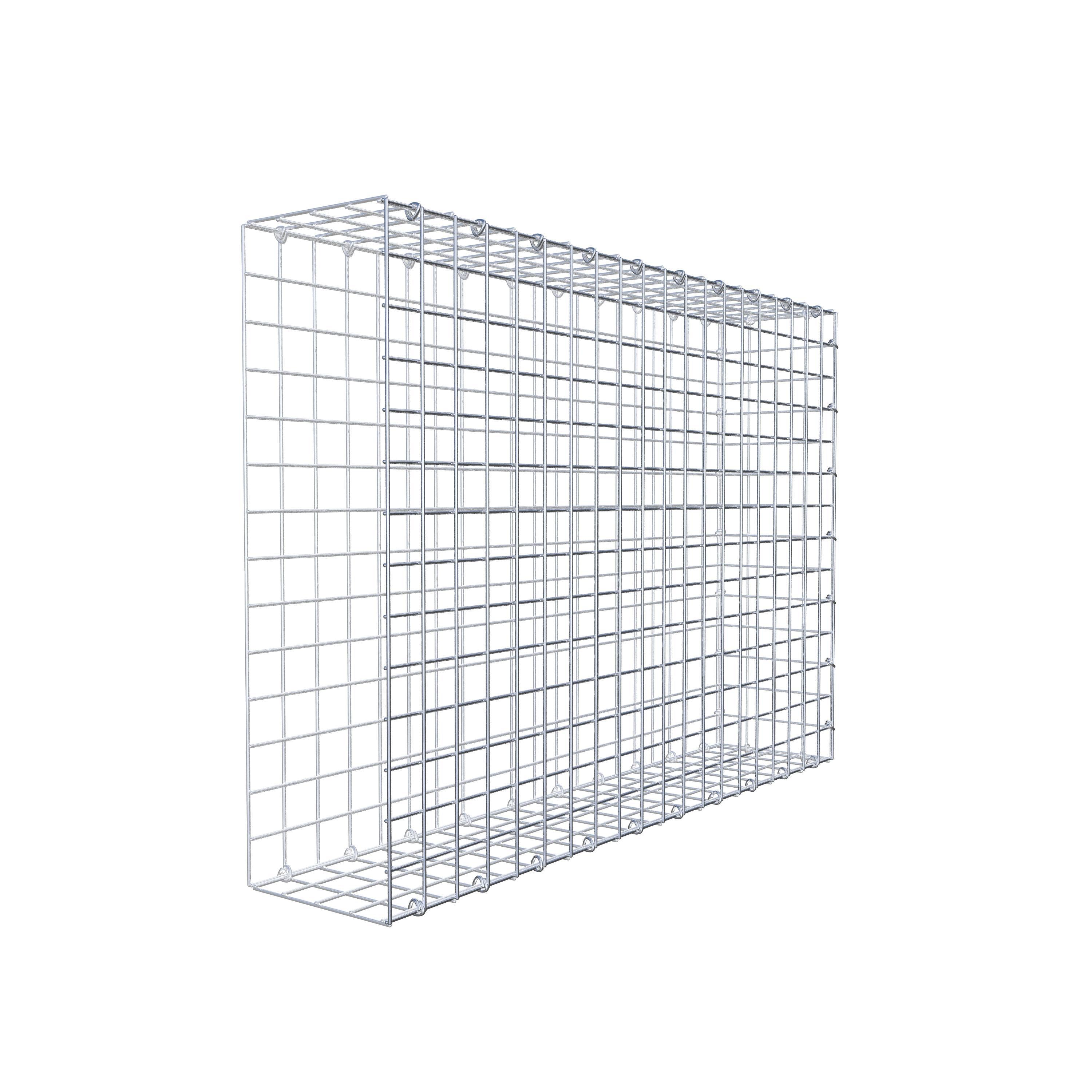Gabião Tipo 2 100 cm x 70 cm x 20 cm (C x A x P), malhagem 5 cm x 5 cm, anel C