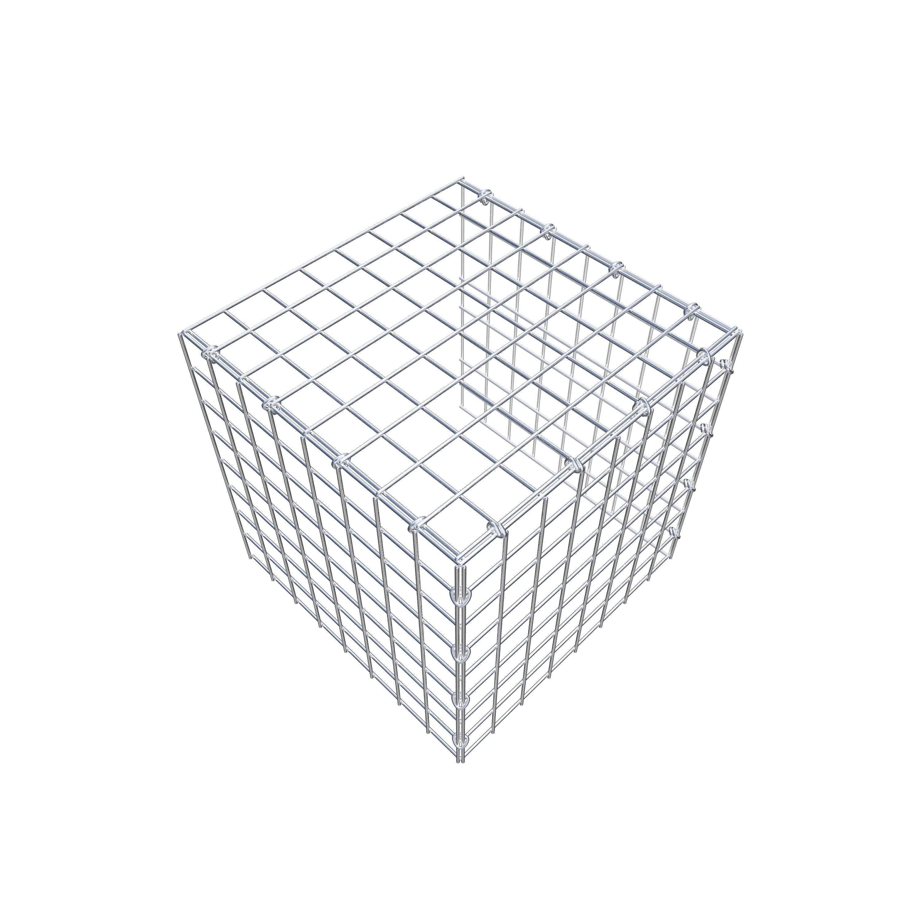 Add-on schanskorf type 4 40 cm x 40 cm x 40 cm (L x H x D), maaswijdte 5 cm x 5 cm, C-ring