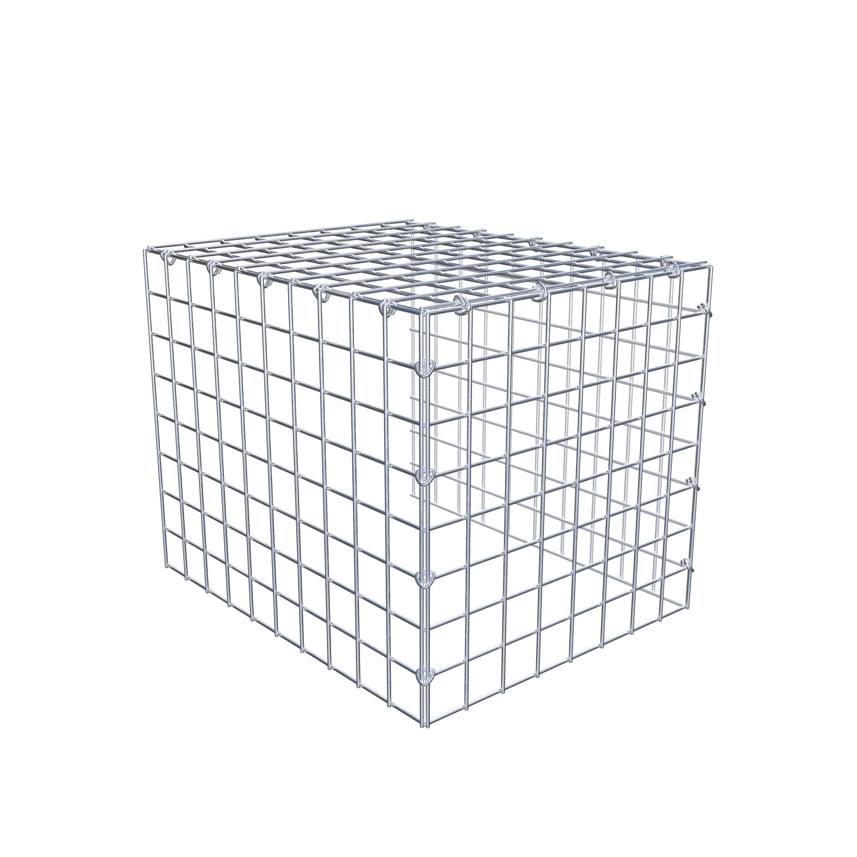Gabião Tipo 4 50 cm x 40 cm x 40 cm (C x A x P), malhagem 5 cm x 5 cm, anel C