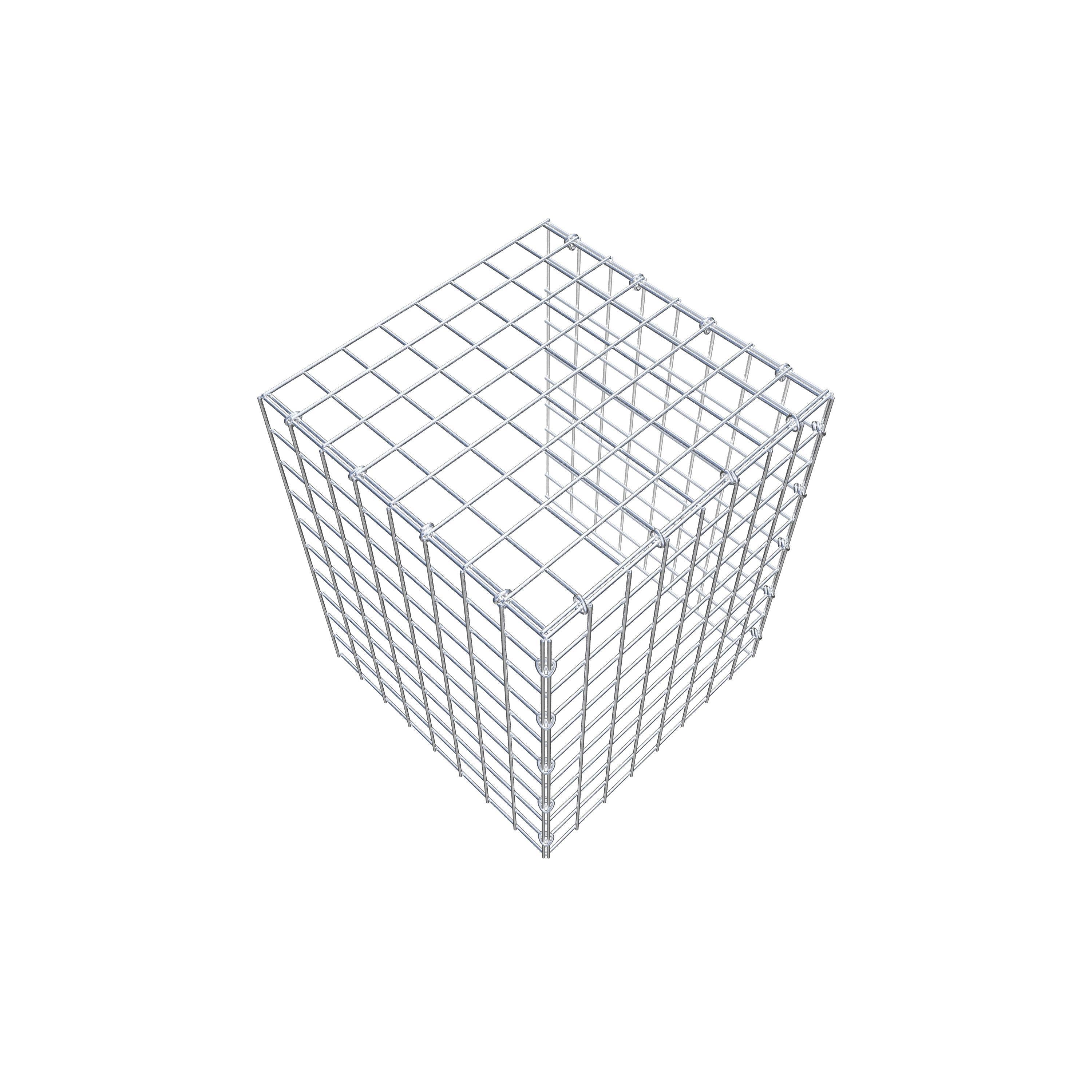 Gabião Tipo 4 50 cm x 40 cm x 40 cm (C x A x P), malhagem 5 cm x 5 cm, anel C