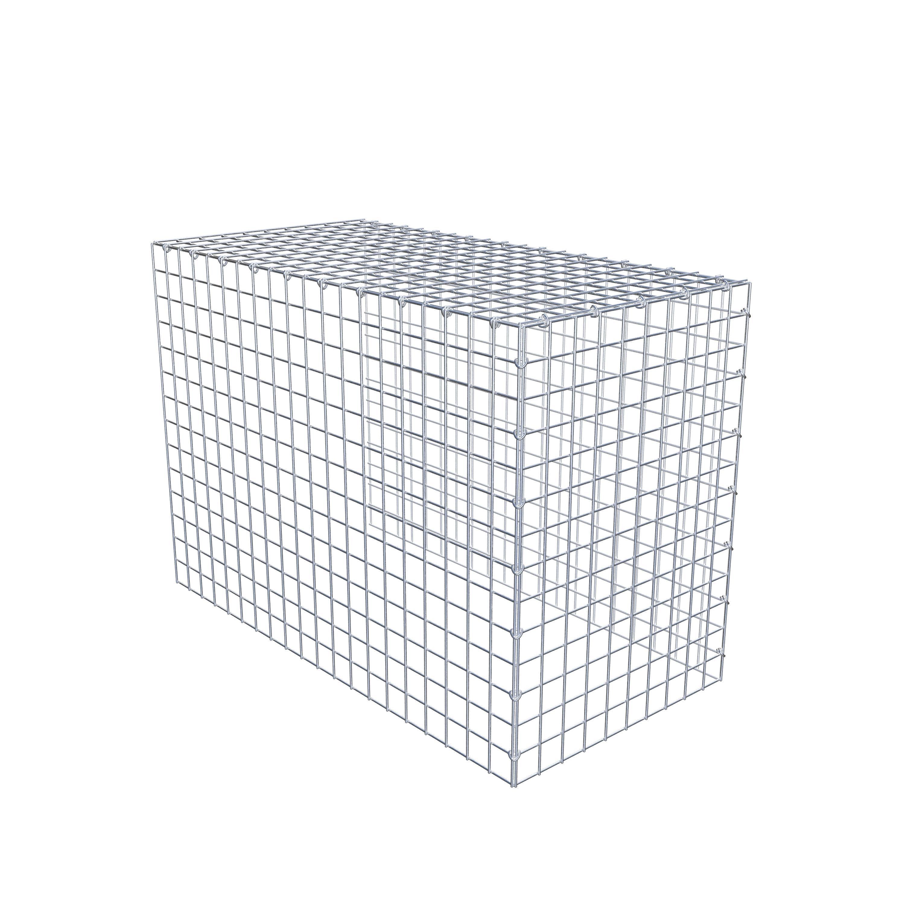 Gabião Tipo 4 100 cm x 70 cm x 50 cm (C x A x P), malhagem 5 cm x 5 cm, anel C