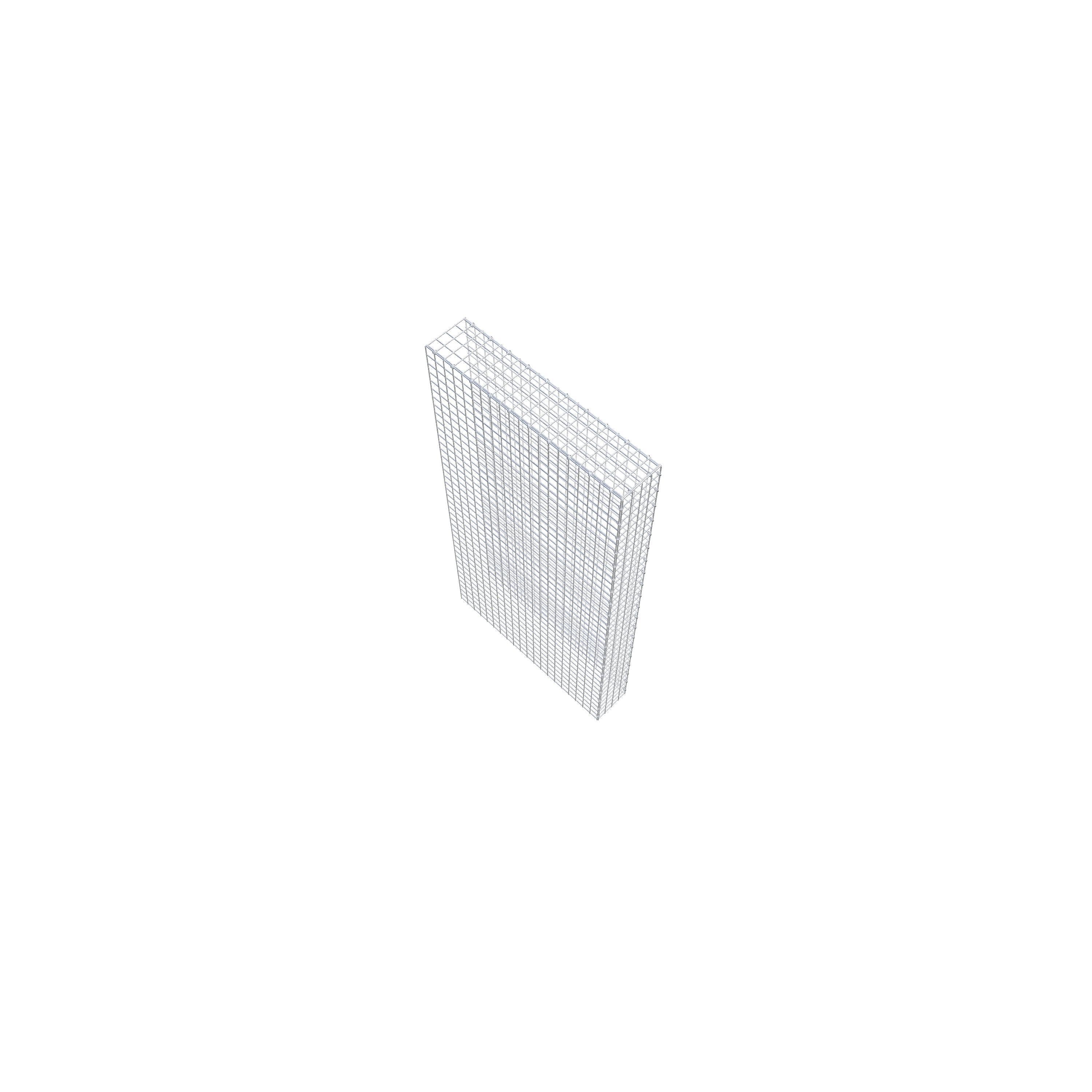 Gabbione aggiuntivo tipo 4 200 cm x 100 cm x 20 cm (L x H x P), maglia 5 cm x 5 cm, anello a C