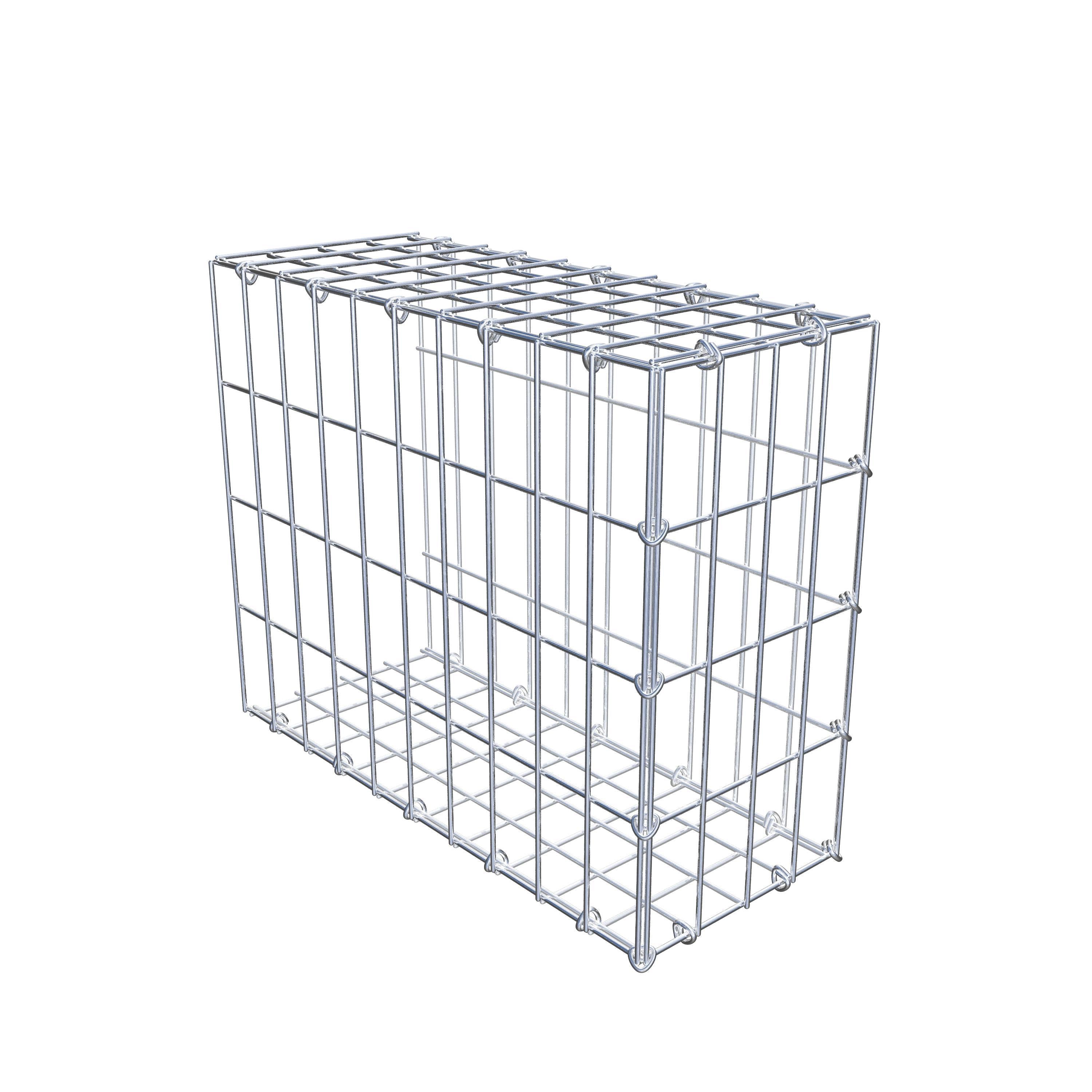 Pila adicional tipo 2 50 cm x 40 cm x 20 cm, malla 5 cm x 10 cm, anillo en C