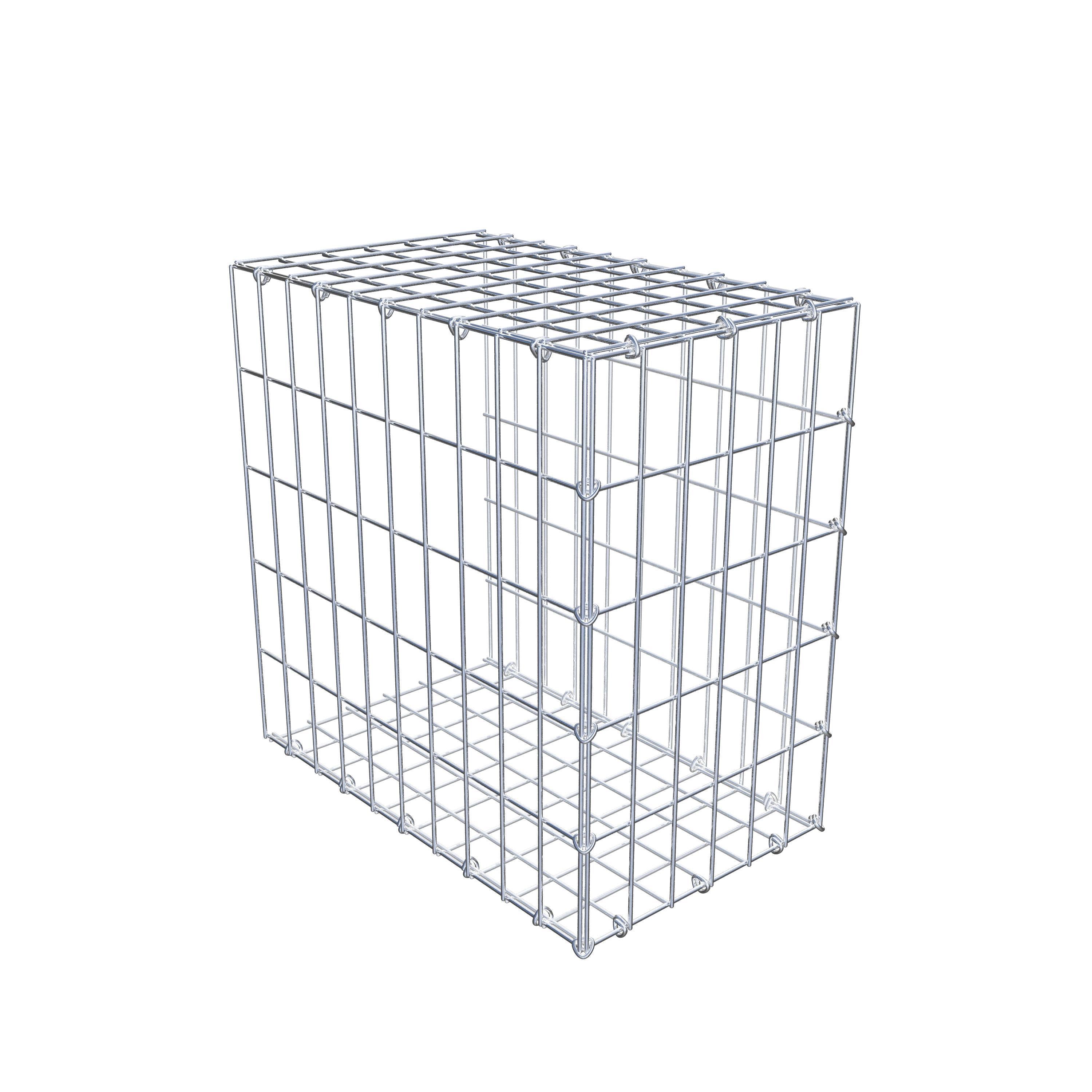 Pila adicional tipo 2 50 cm x 50 cm x 30 cm, malla 5 cm x 10 cm, anillo en C