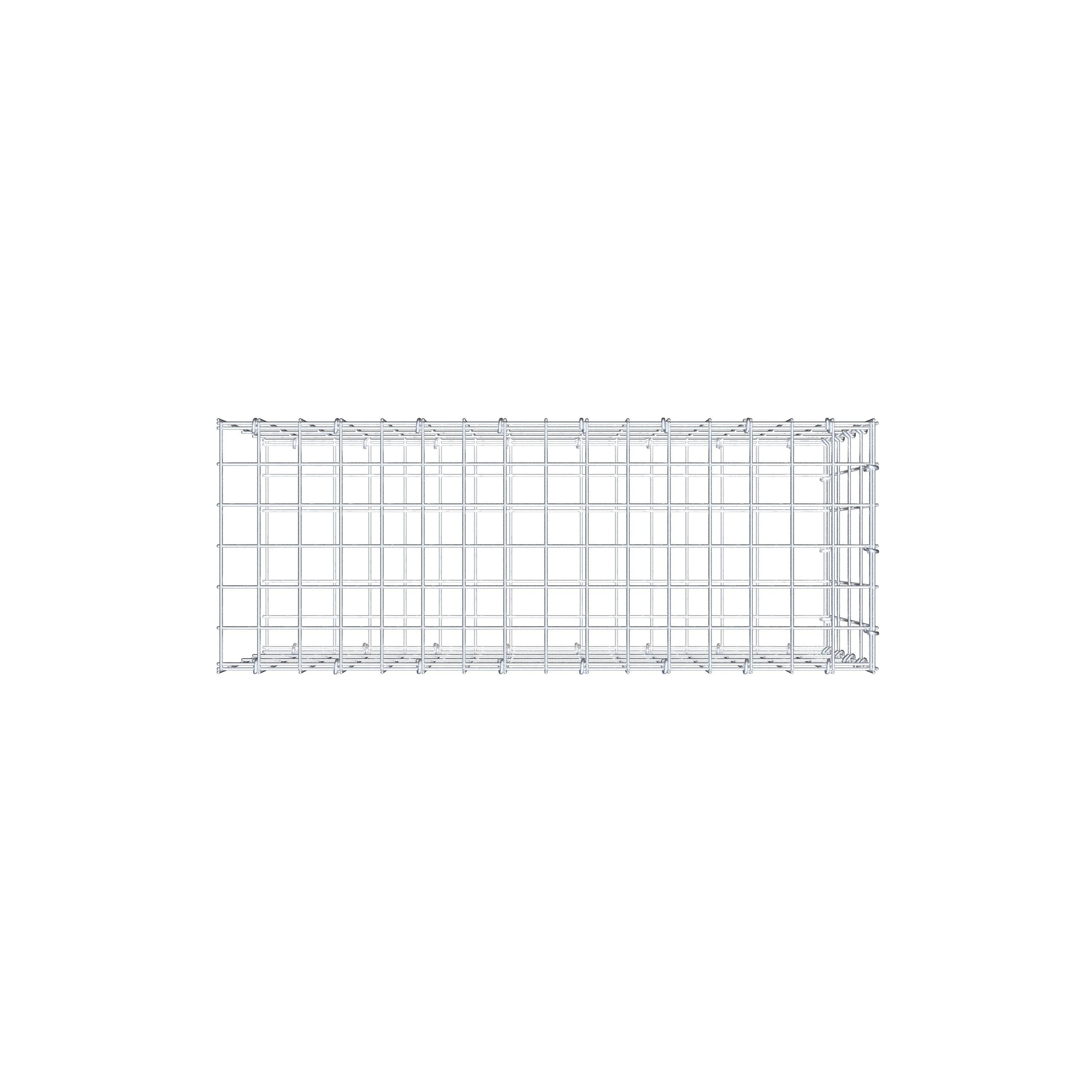 Tilläggspåle typ 2 80 cm x 40 cm x 30 cm, maskstorlek 5 cm x 10 cm, C-ring
