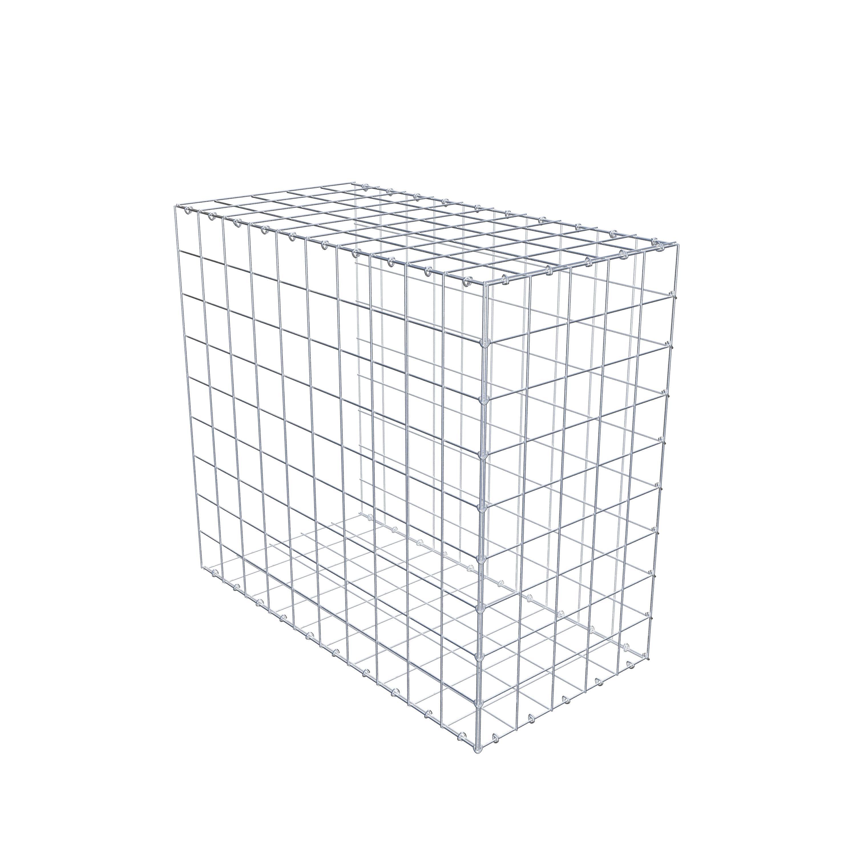 Gabião Tipo 2 100 cm x 90 cm x 50 cm (C x A x P), malhagem 10 cm x 10 cm, anel C