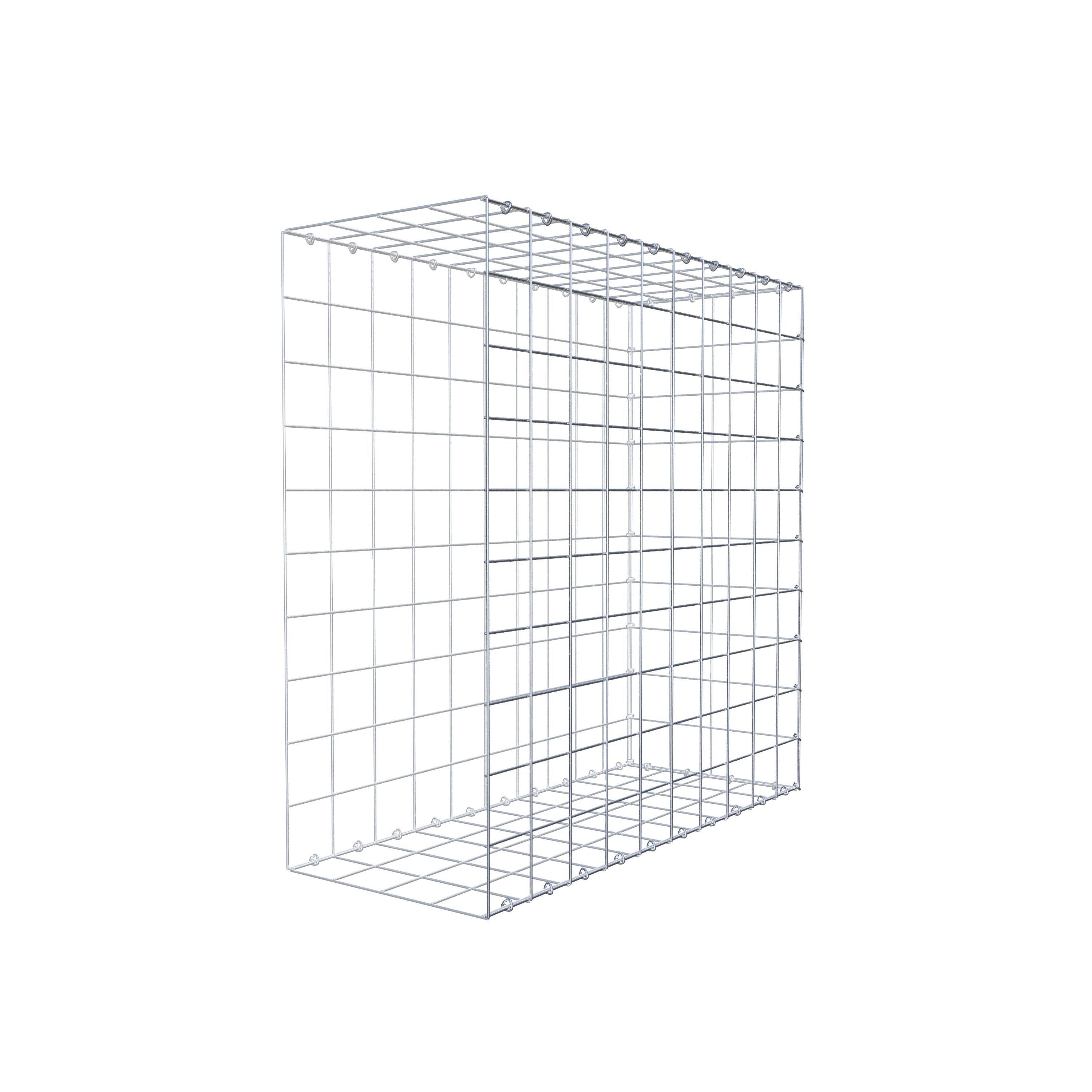 Fourche rapportée type 2 100 cm x 100 cm x 40 cm (L x H x P), mailles 10 cm x 10 cm, anneau C