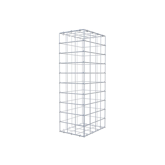 Gabion 100 cm x 40 cm x 30 cm (L x H x D), maskstorlek 10 cm x 10 cm, C-ring
