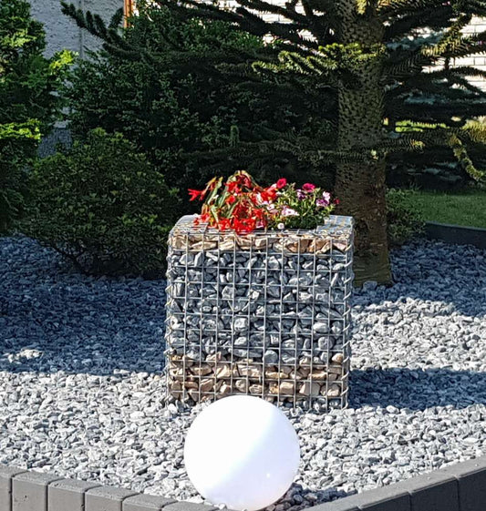 Gabion højbed efter mål - maskestørrelse 5x5cm