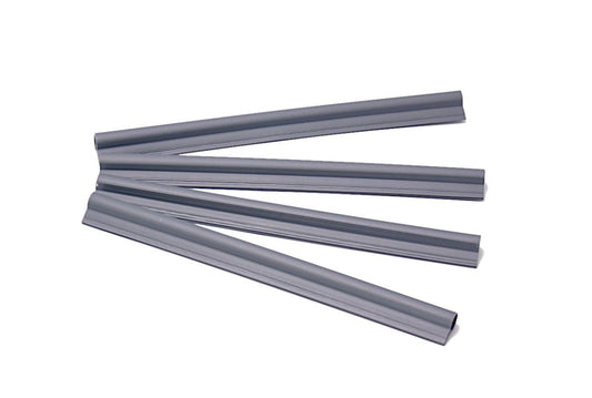 2x clipes de fixação para faixas de privacidade antracite MW 5 x 10 cm