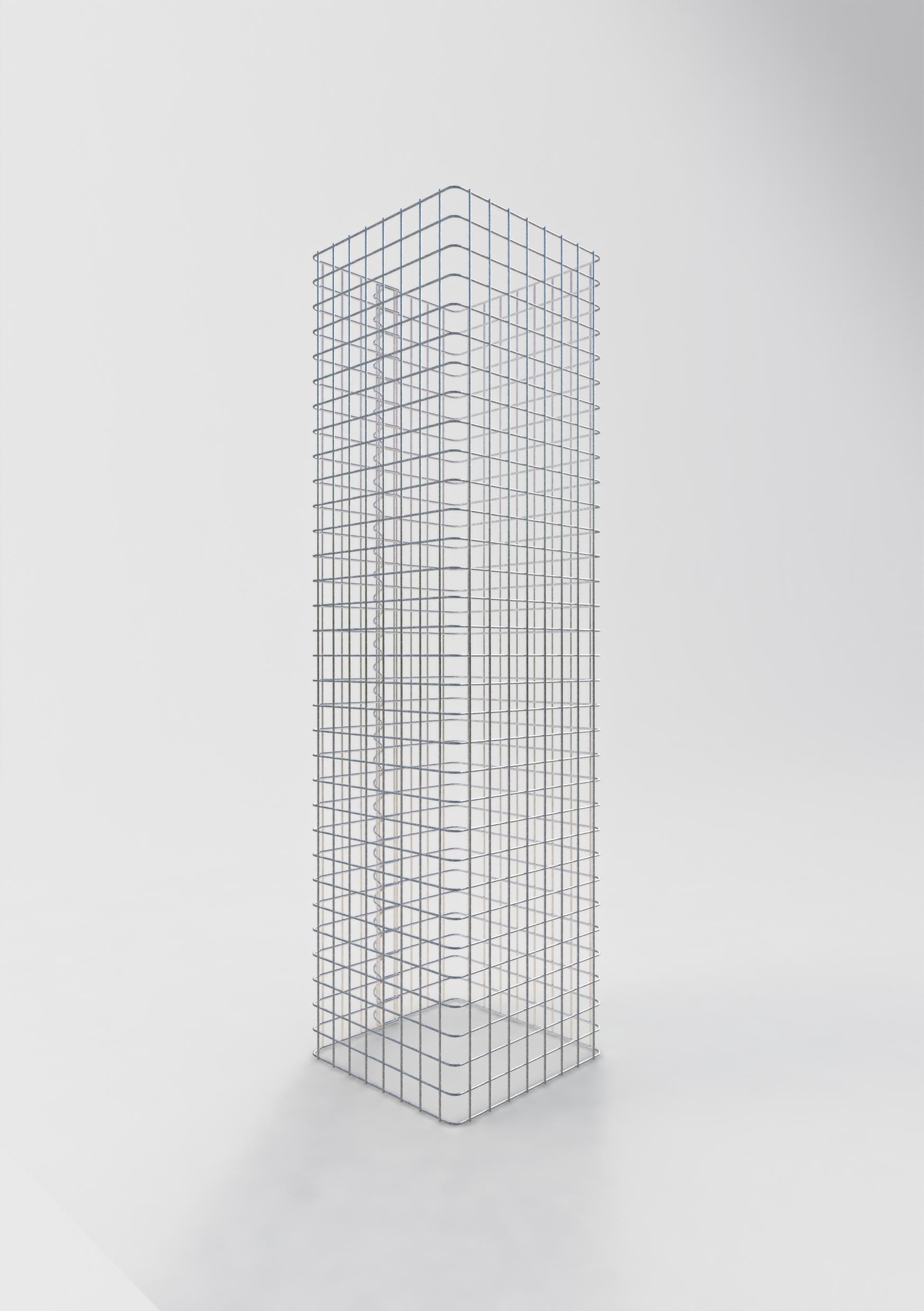Gabionpelare 42 x 42 cm MW 5 x 5 cm kvadrat