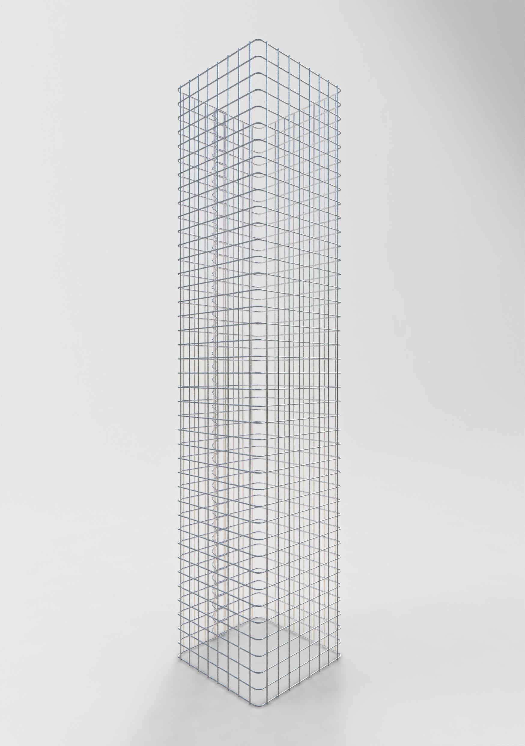 Gabionpelare 42 x 42 cm MW 5 x 5 cm kvadrat