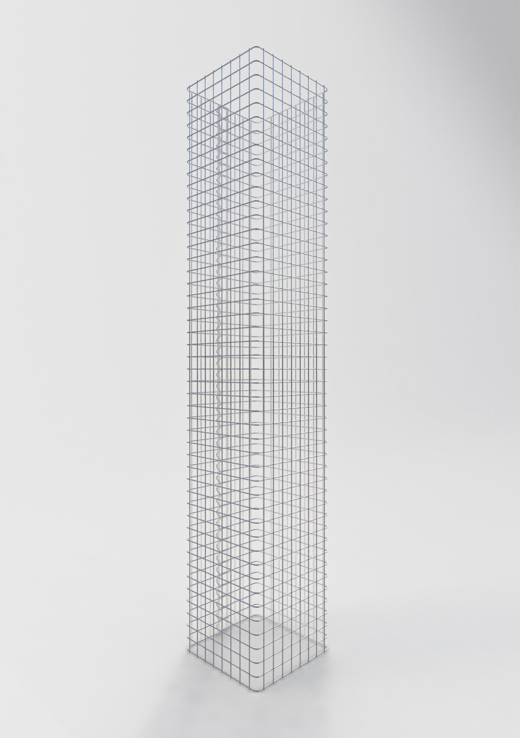 Gabionpelare 42 x 42 cm MW 5 x 5 cm kvadrat