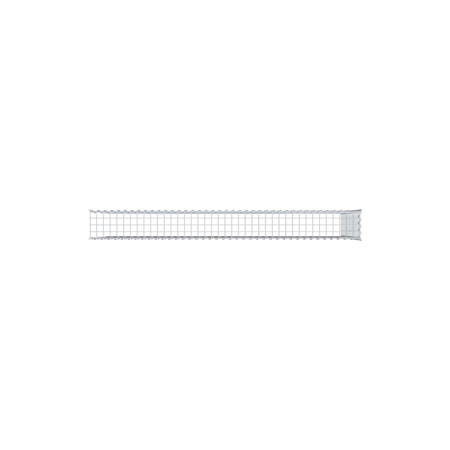 Opvokset gabion type 4 200 cm x 100 cm x 20 cm (L x H x D), maskestørrelse 5 cm x 5 cm, spiral