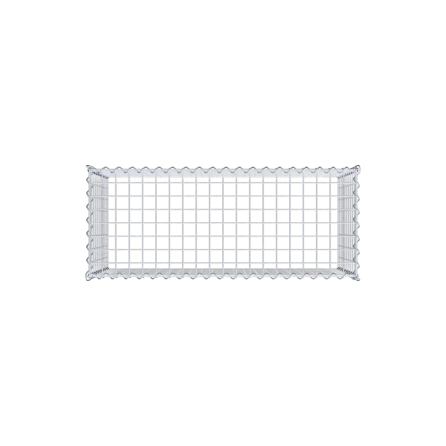 Gavión complementario tipo 3 100 cm x 50 cm x 40 cm (L x A x P), malla 5 cm x 5 cm, espiral