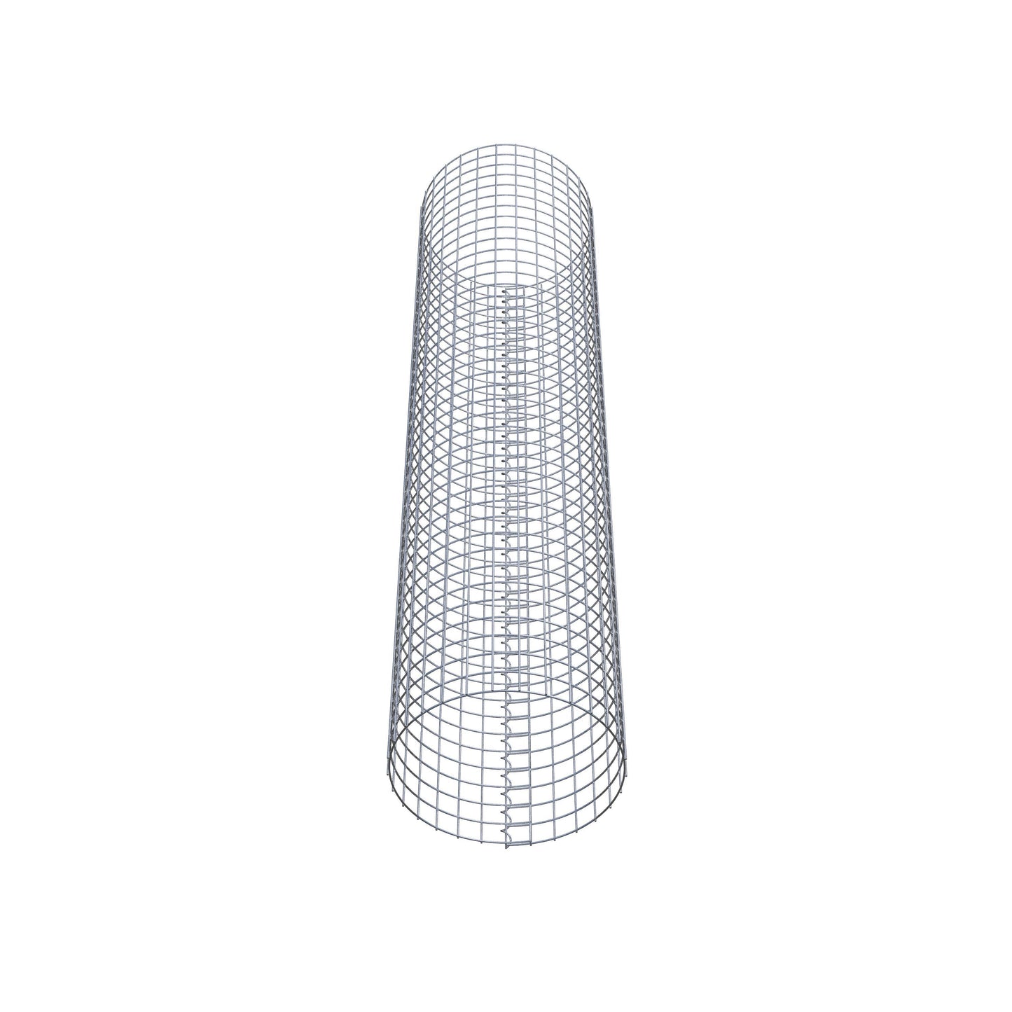 Gabionpelare rund 47 cm diameter, 200 cm höjd, maskstorlek 5 cm x 5 cm