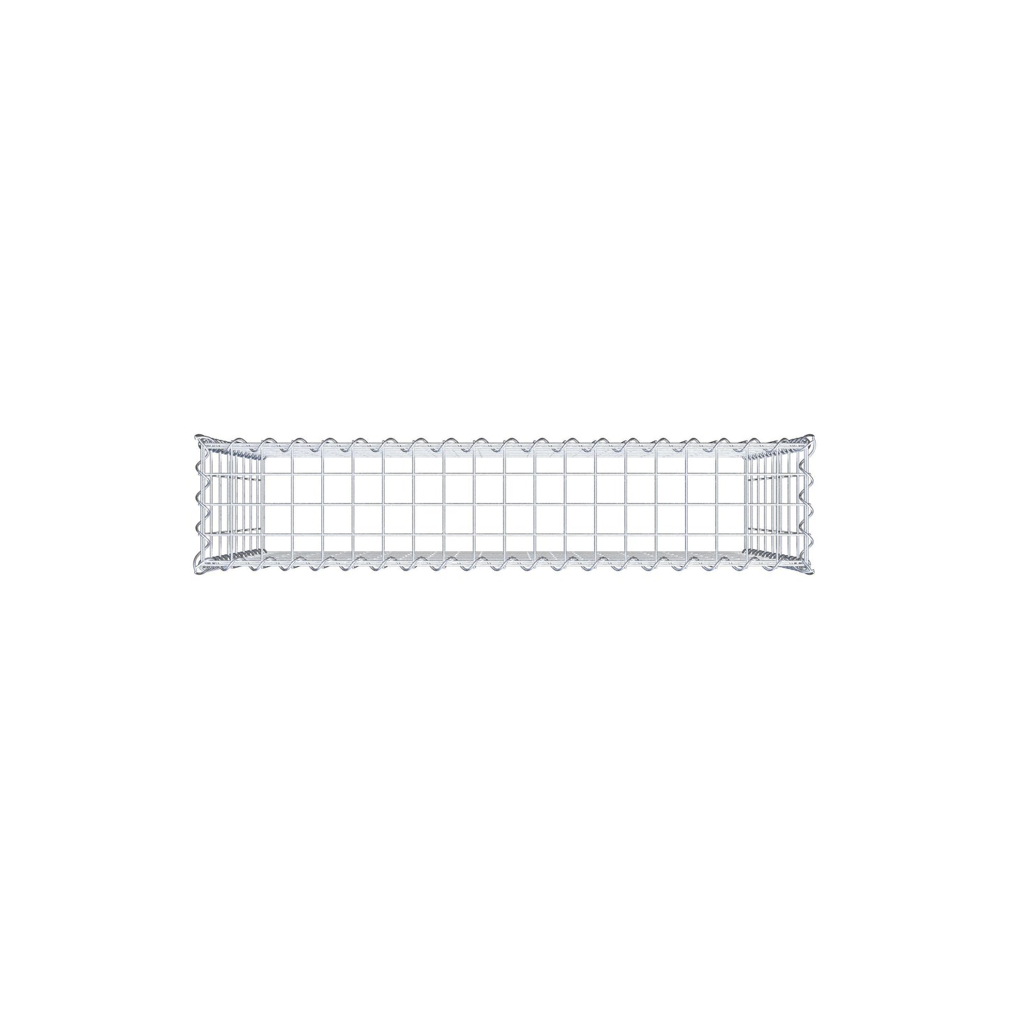 Gavión complementario tipo 3 100 cm x 80 cm x 20 cm (L x A x P), malla 5 cm x 10 cm, espiral