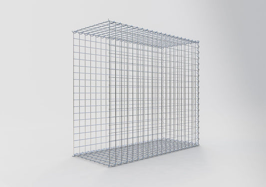 Extra gabion typ 2 100 cm x 90 cm x 40 cm (L x H x D), maskstorlek 5 cm x 5 cm, spiral