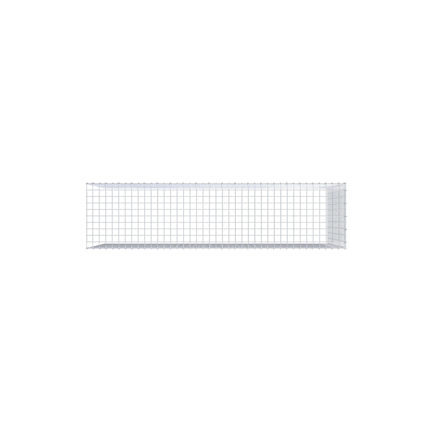 Gabião Tipo 4 200 cm x 100 cm x 50 cm (C x A x P), malhagem 5 cm x 5 cm, anel C