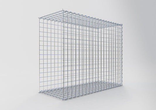 Extra gabion typ 2 100 cm x 80 cm x 40 cm (L x H x D), maskstorlek 5 cm x 5 cm, spiral