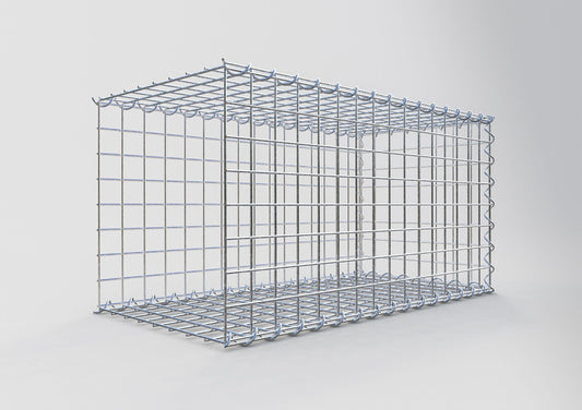 Extra gabion typ 2 80 cm x 40 cm x 40 cm (L x H x D), maskstorlek 5 cm x 5 cm, spiral