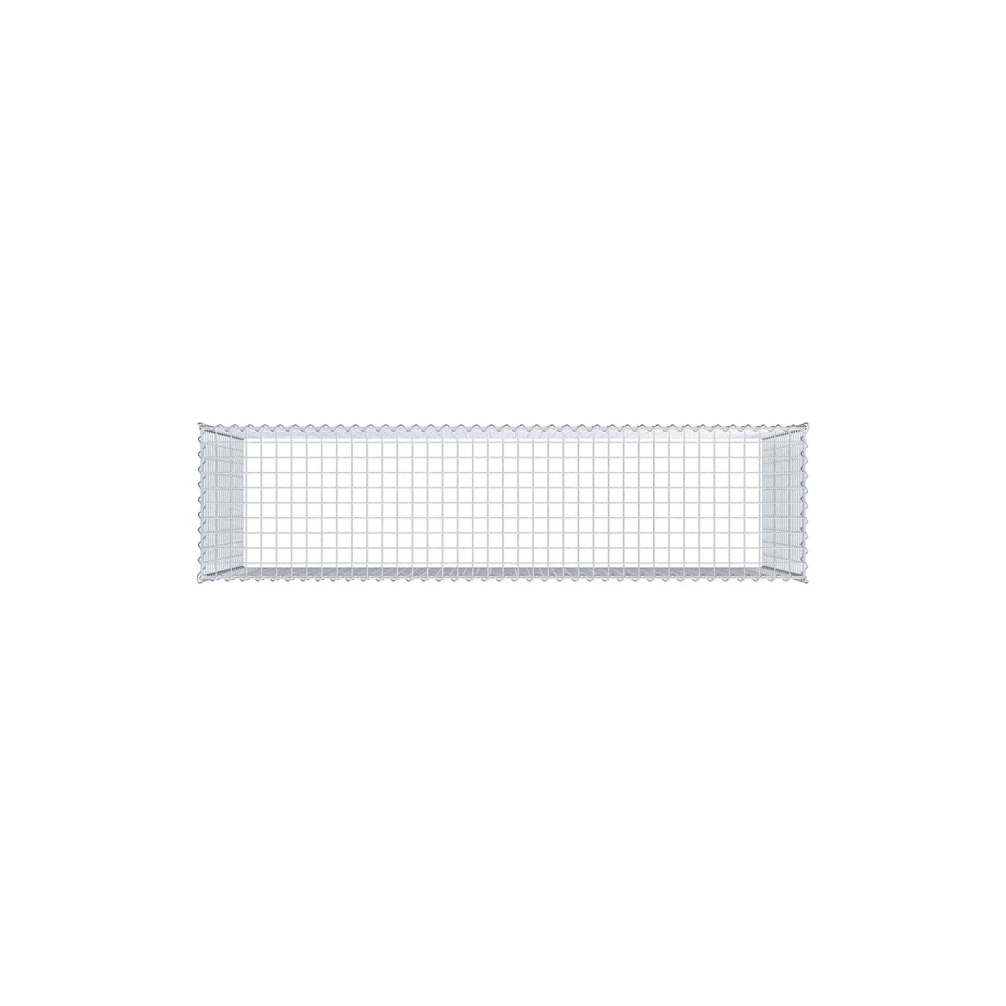 Extra gabion typ 3 200 cm x 100 cm x 50 cm (L x H x D), maskstorlek 5 cm x 5 cm, spiral