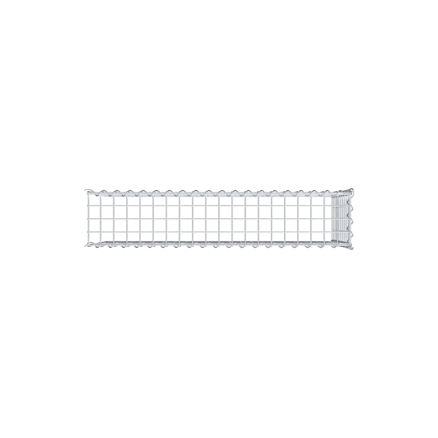 Extra gabion typ 4 100 cm x 50 cm x 20 cm (L x H x D), maskstorlek 5 cm x 5 cm, spiral