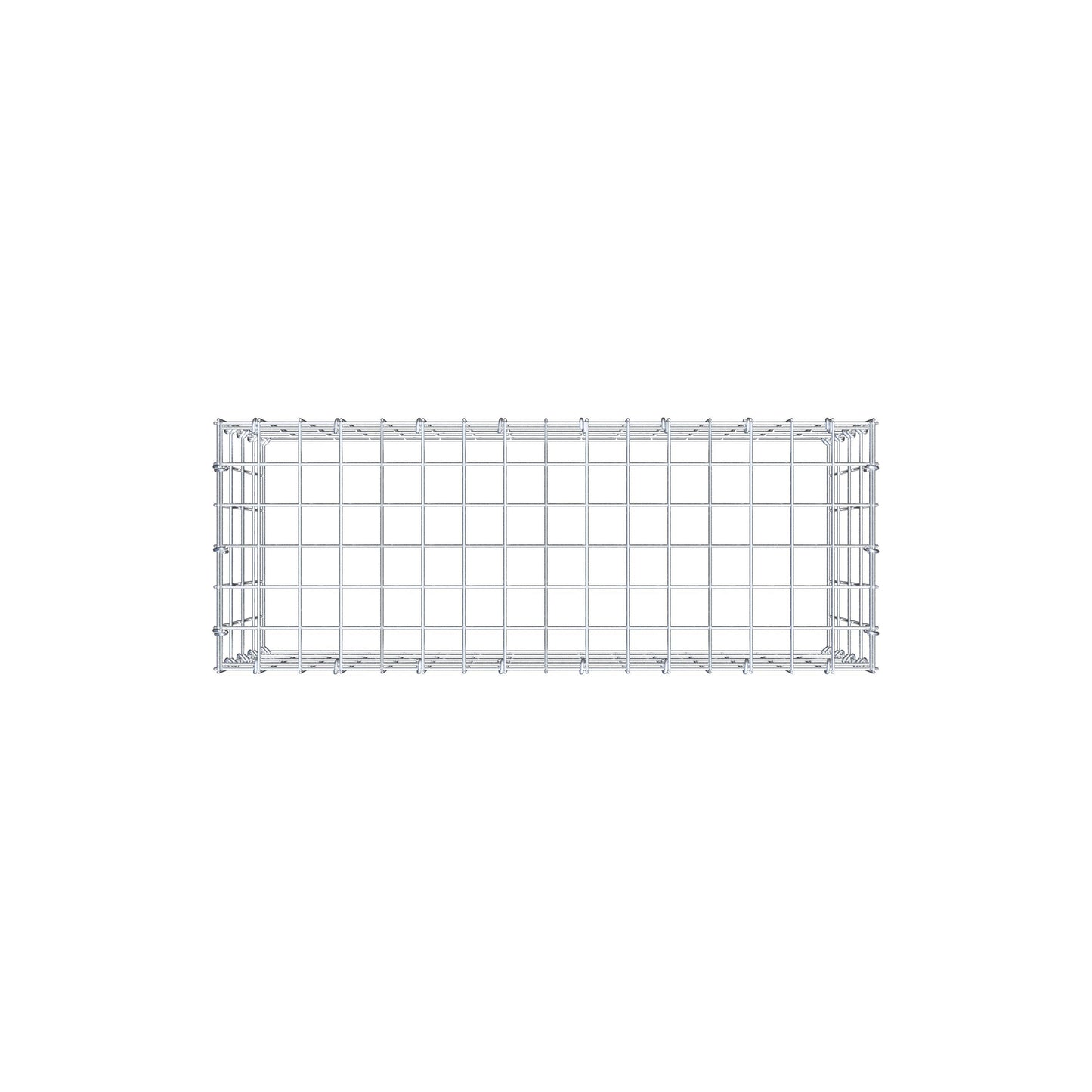 Toegevoegde pool type 3 80 cm x 40 cm x 30 cm (L x H x D), maaswijdte 5 cm x 10 cm, C-ring