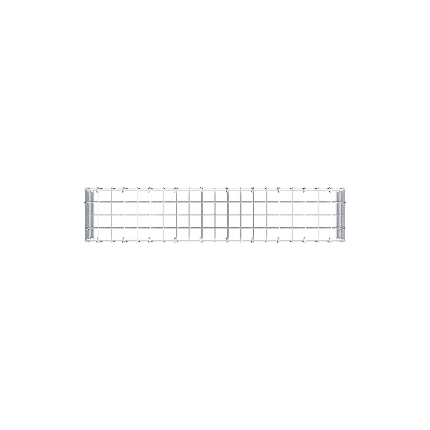 Add-on schanskorf type 3 100 cm x 20 cm x 20 cm (L x H x D), maaswijdte 5 cm x 5 cm, C-ring