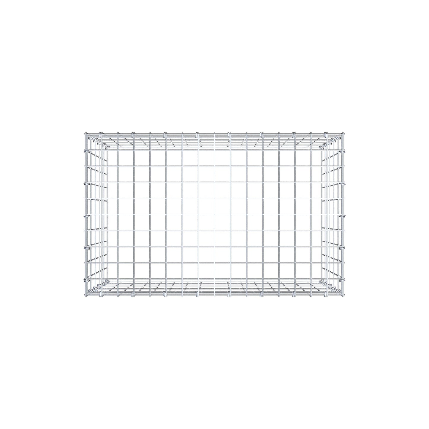 Tilläggspåle typ 3 80 cm x 50 cm x 50 cm (L x H x D), maskstorlek 5 cm x 10 cm, C-ring