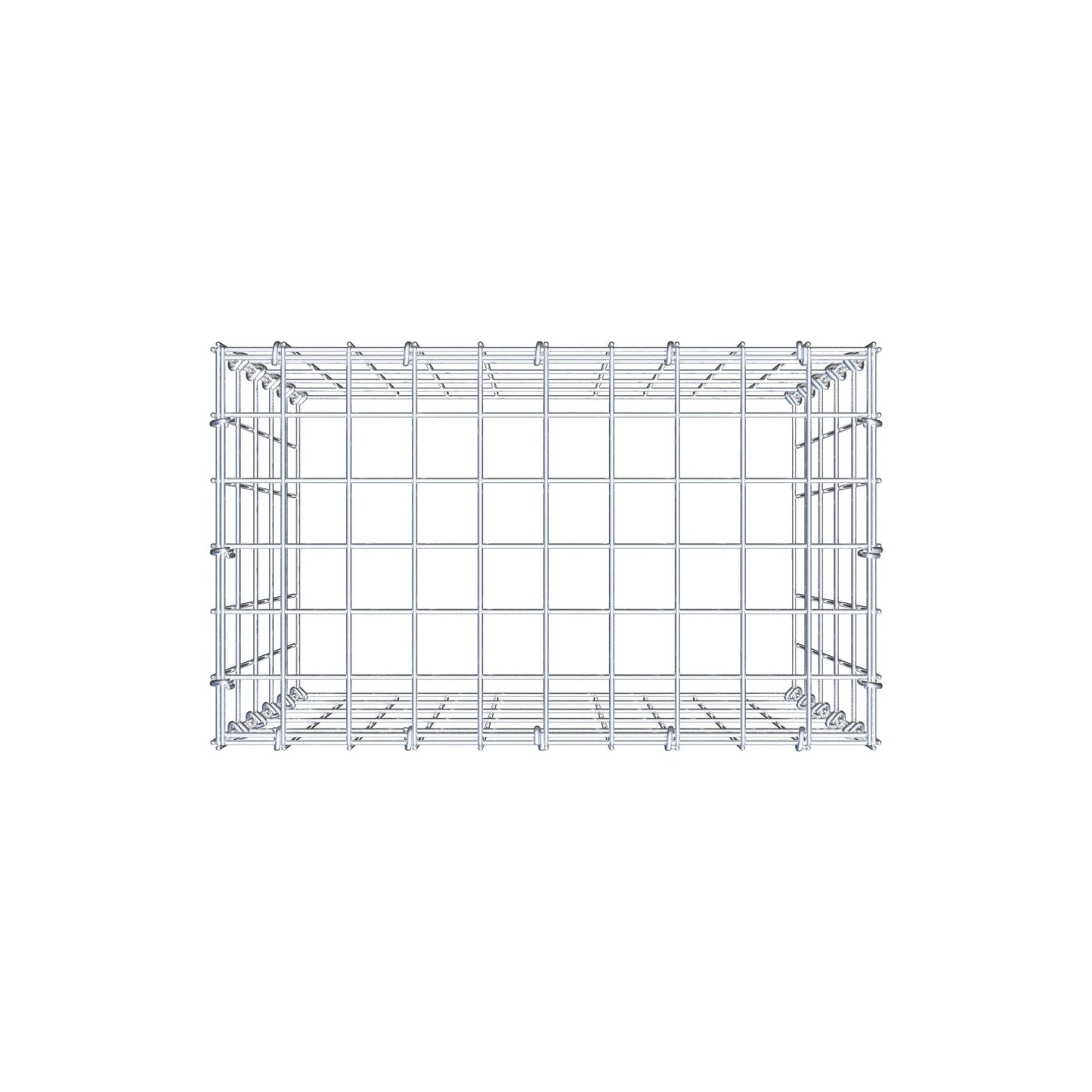 Toegevoegde pool type 3 50 cm x 50 cm x 30 cm (L x H x D), maaswijdte 5 cm x 10 cm, C-ring