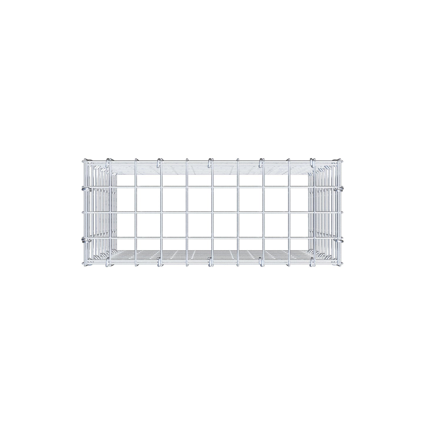 Pila adicional tipo 3 50 cm x 50 cm x 20 cm (L x A x P), malla 5 cm x 5 cm, anillo en C