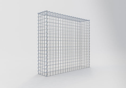 Add-on schanskorf type 3 100 cm x 90 cm x 20 cm (L x H x D), maaswijdte 5 cm x 5 cm, spiraalvormig