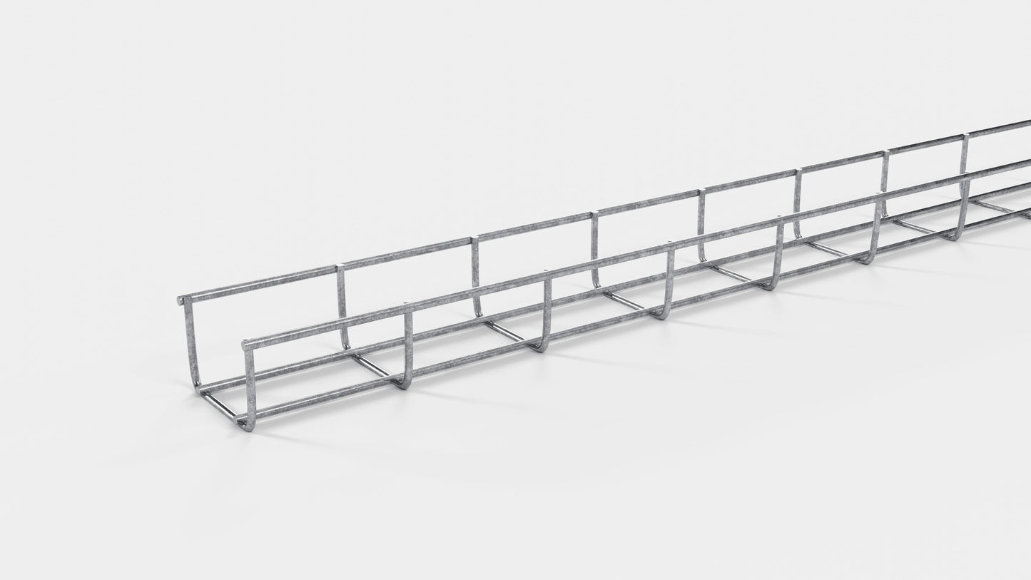 Enrejado Altura 110 cm, profundidad 5 cm, luz de malla 5 x 10 cm