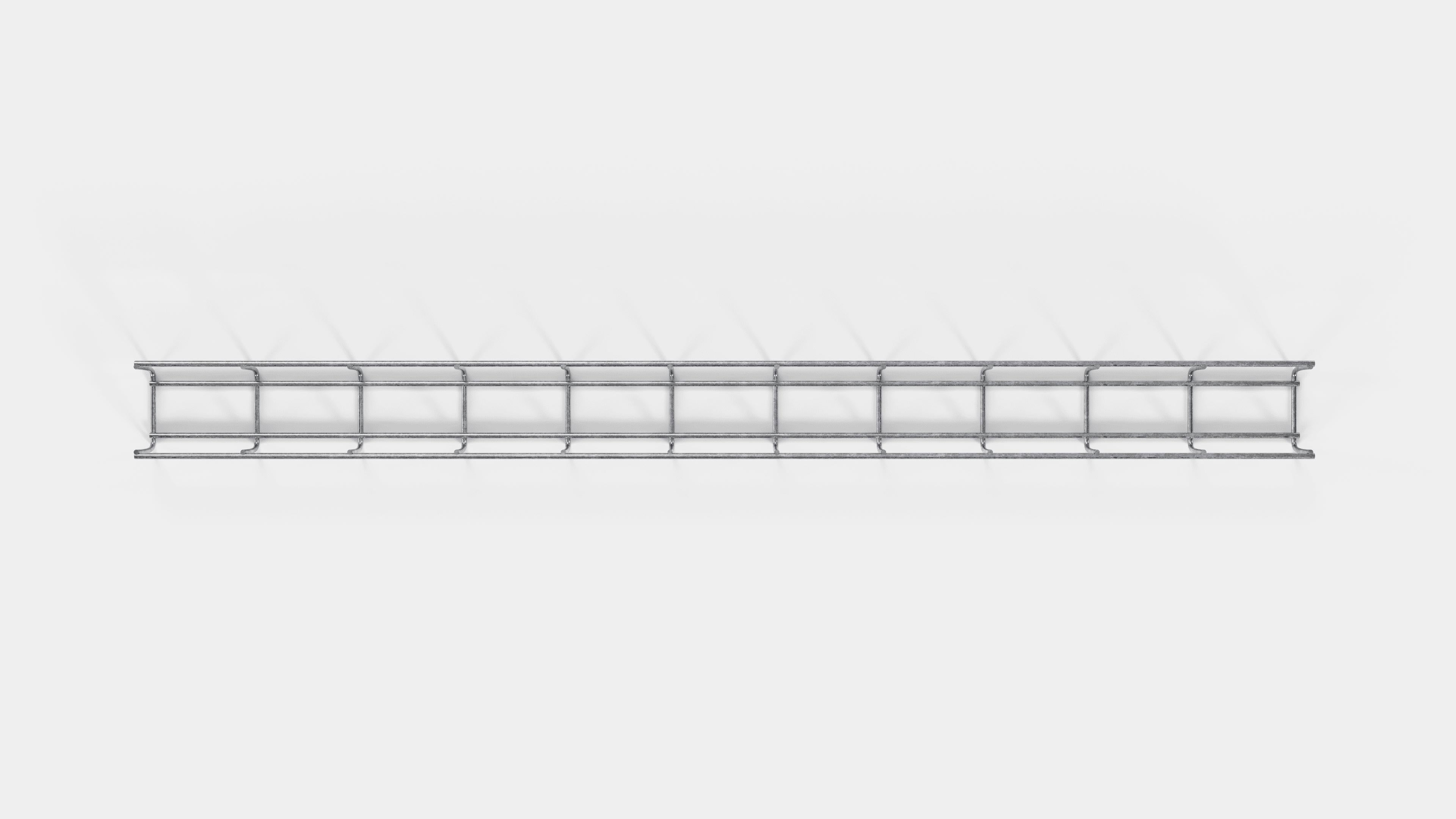 Altezza del traliccio 110 cm, profondità 5 cm, dimensione delle maglie 5 x 10 cm