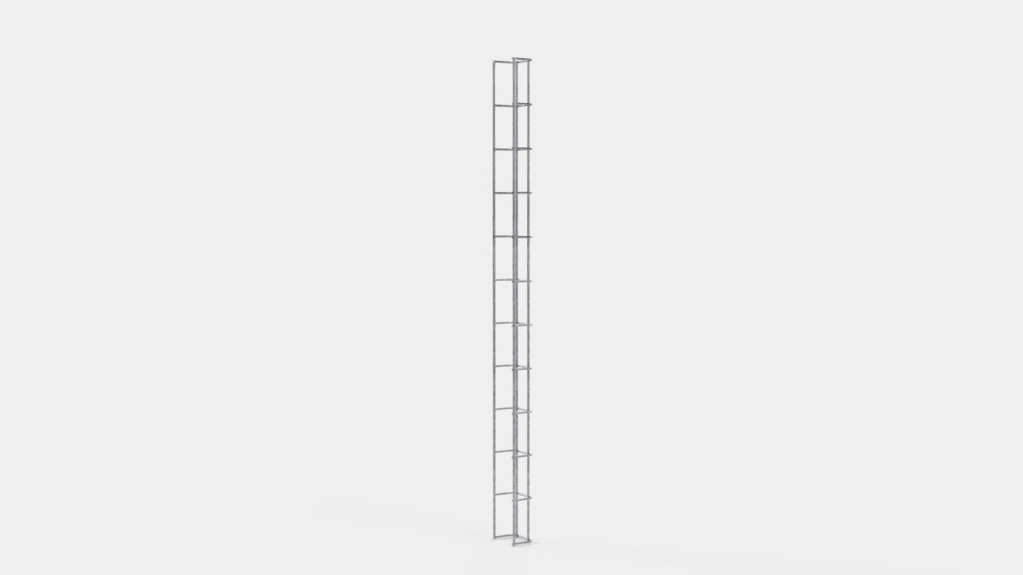 Enrejado Altura 110 cm, profundidad 5 cm, luz de malla 5 x 10 cm