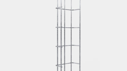 Enrejado Altura 110 cm, profundidad 5 cm, luz de malla 5 x 10 cm