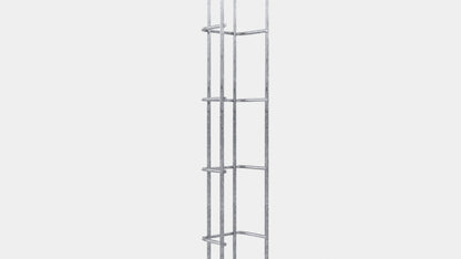 Enrejado Altura 110 cm, profundidad 5 cm, luz de malla 5 x 10 cm