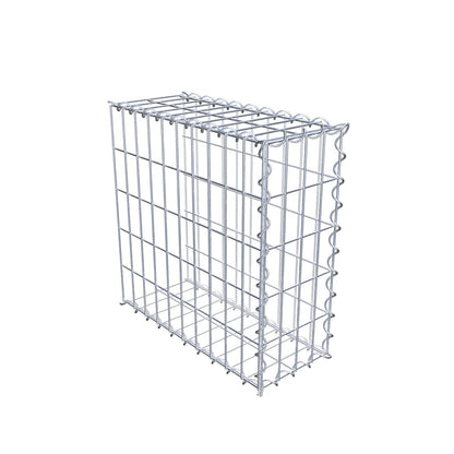 Påväxt gabion typ 2 50 cm x 50 cm x 20 cm (L x H x D), maskstorlek 5 cm x 10 cm, spiral