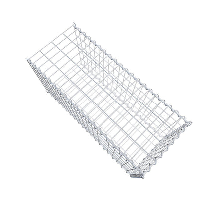 Extra gabion typ 2 100 cm x 50 cm x 40 cm (L x H x D), maskstorlek 5 cm x 10 cm, spiral