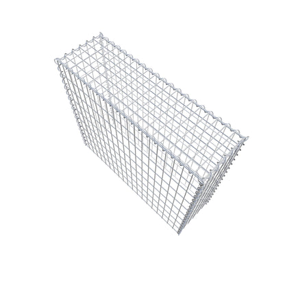 Gabion rapporté type 3 100 cm x 90 cm x 30 cm (L x H x P), mailles 5 cm x 10 cm, spirale