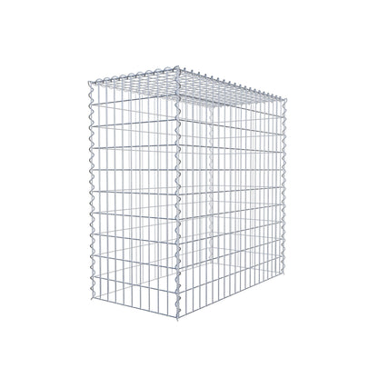 Add-on schanskorf type 3 100 cm x 100 cm x 50 cm (L x H x D), maaswijdte 5 cm x 10 cm, spiraalvormig