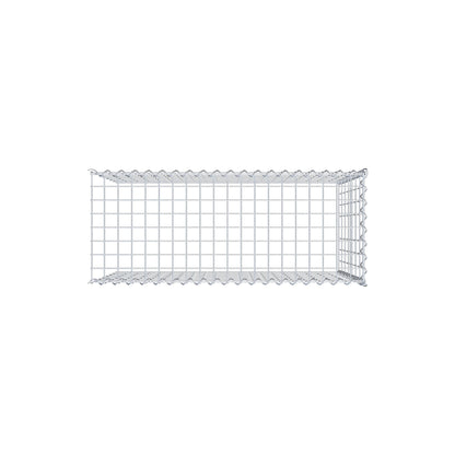 Extra gabion typ 4 100 cm x 70 cm x 40 cm (L x H x D), maskstorlek 5 cm x 10 cm, spiral
