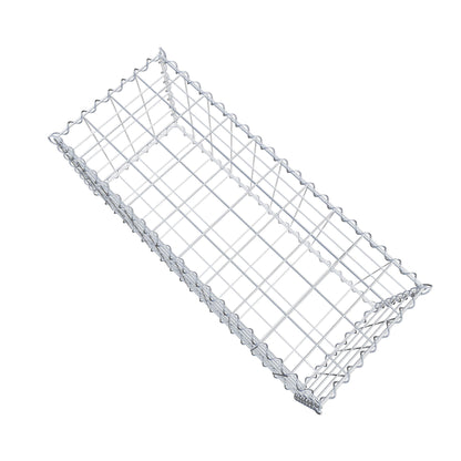 Gabion 100 cm x 40 cm x 40 cm (L x H x D), maskstorlek 10 cm x 10 cm, spiral