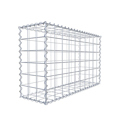 Gabion 100 cm x 60 cm x 30 cm (L x H x P), mailles 10 cm x 10 cm, spirale