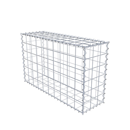 Gabion 100 cm x 60 cm x 30 cm (L x H x P), mailles 10 cm x 10 cm, spirale