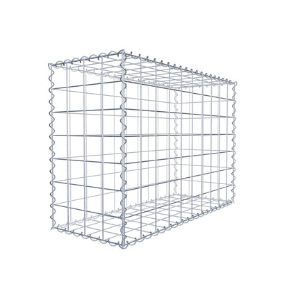 Gabion 100 cm x 70 cm x 40 cm (L x H x D), mesh size 10 cm x 10 cm, spiral