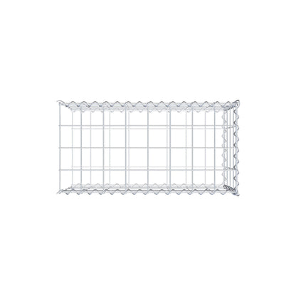 Grown-on gabion type 2 80 cm x 40 cm x 40 cm (L x H x D), mesh size 10 cm x 10 cm, spiral