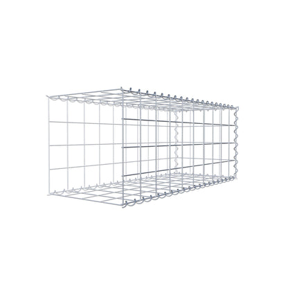 Gabbione aggiuntivo tipo 2 100 cm x 40 cm x 40 cm (L x A x P), maglia 10 cm x 10 cm, spirale