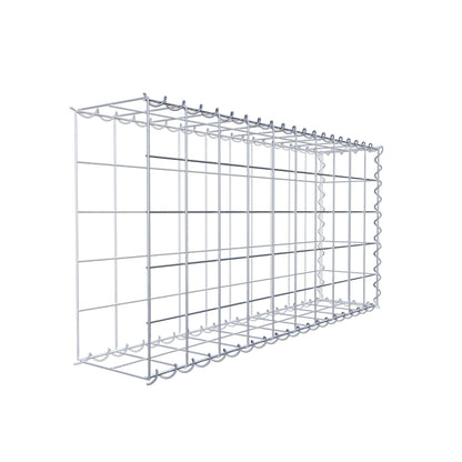 Extra gabion typ 2 100 cm x 50 cm x 20 cm (L x H x D), maskstorlek 10 cm x 10 cm, spiral